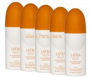 Jafra 5x Deodorant Antiperspirant Deo Roller