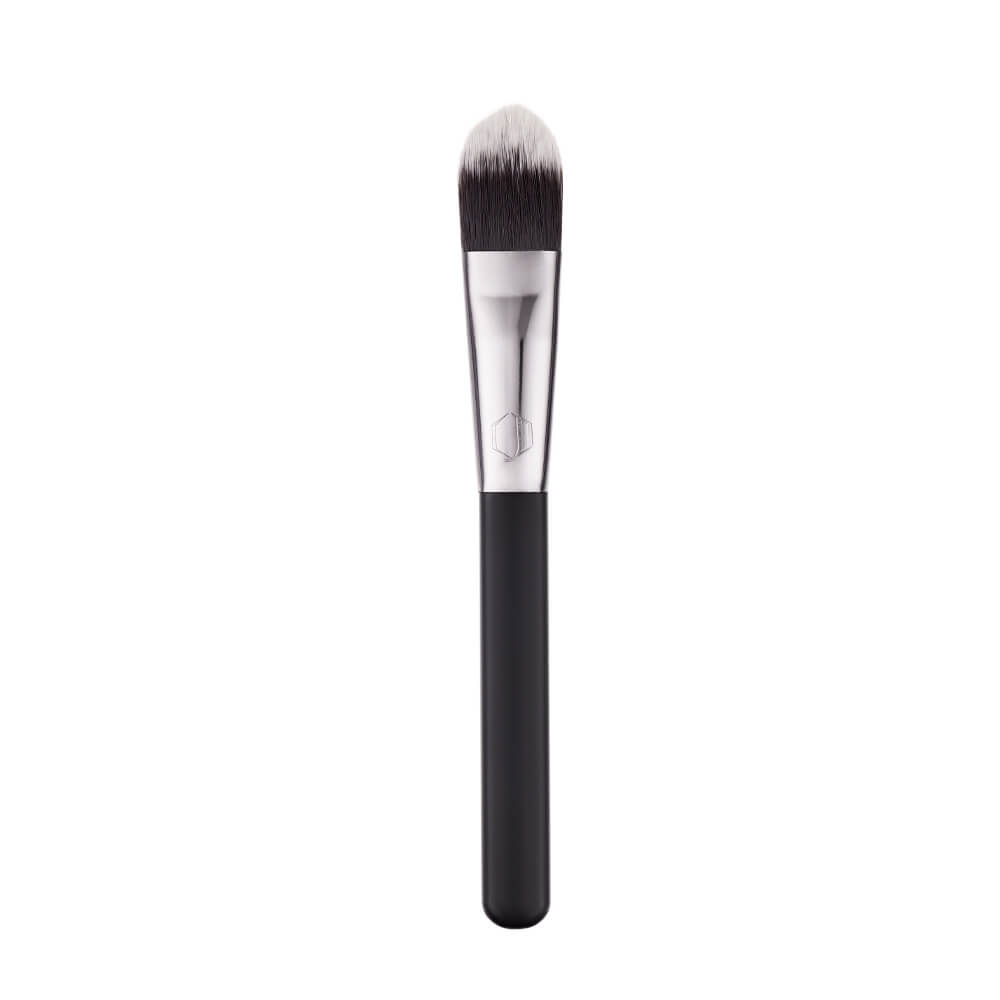 AKOAK Make-up-Pinsel In Zahnbürstenform – Rund, Kunstfaser, 15 Cm Lang, Für Foundation & Puder