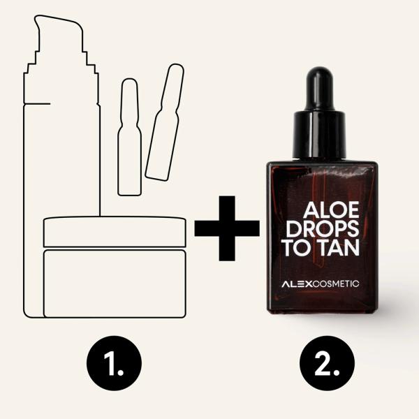 Alex Cosmetic - Aloe Drops to Tan